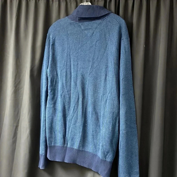 Blue Tommy Hilfiger Cardigan Sweater L‎ - Picture 3 of 4